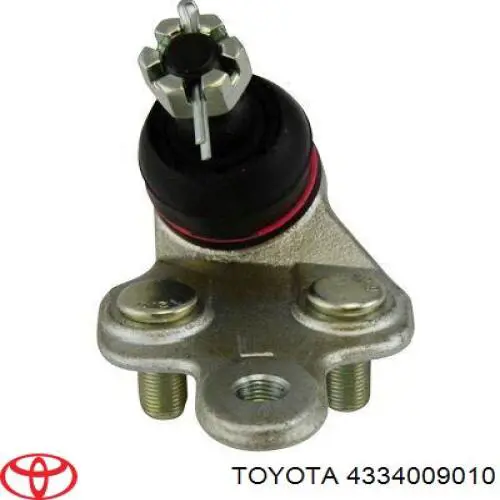 Кульова опора, нижня, ліва 4334009010 Toyota