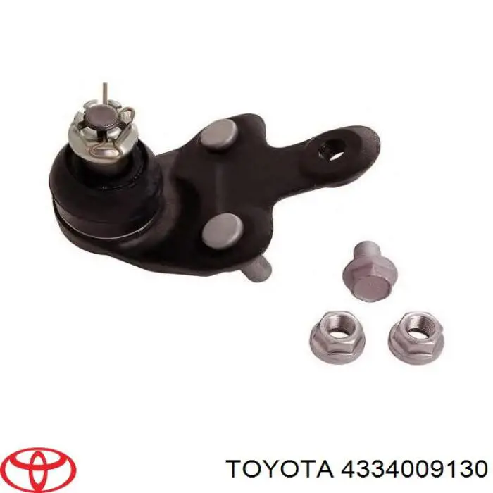Кульова опора, нижня, ліва Toyota 4334009130 ціна, від 19.16 USD