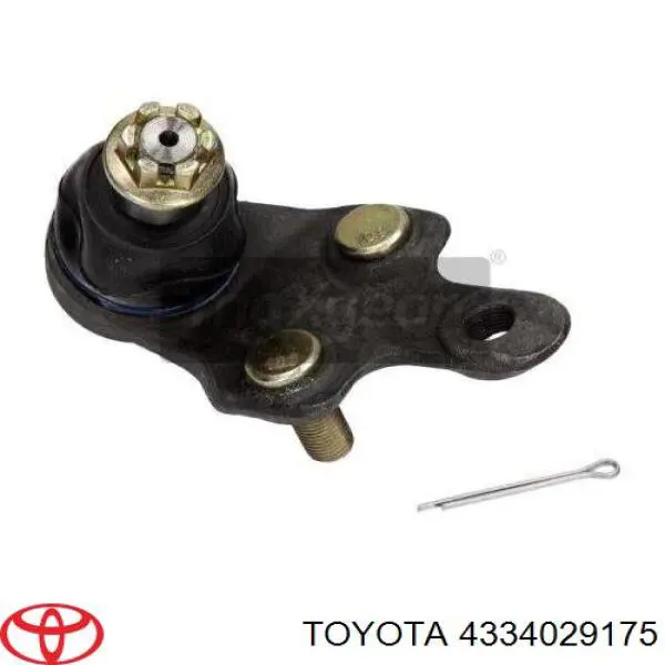 Кульова опора, нижня, ліва 4334029175 Toyota