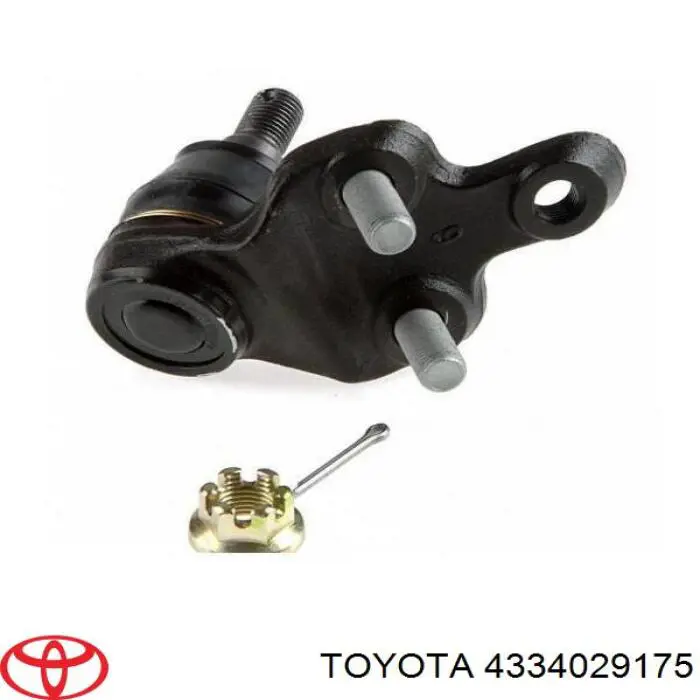 Кульова опора, нижня, ліва Toyota 4334029175 ціна, від 17.55 USD
