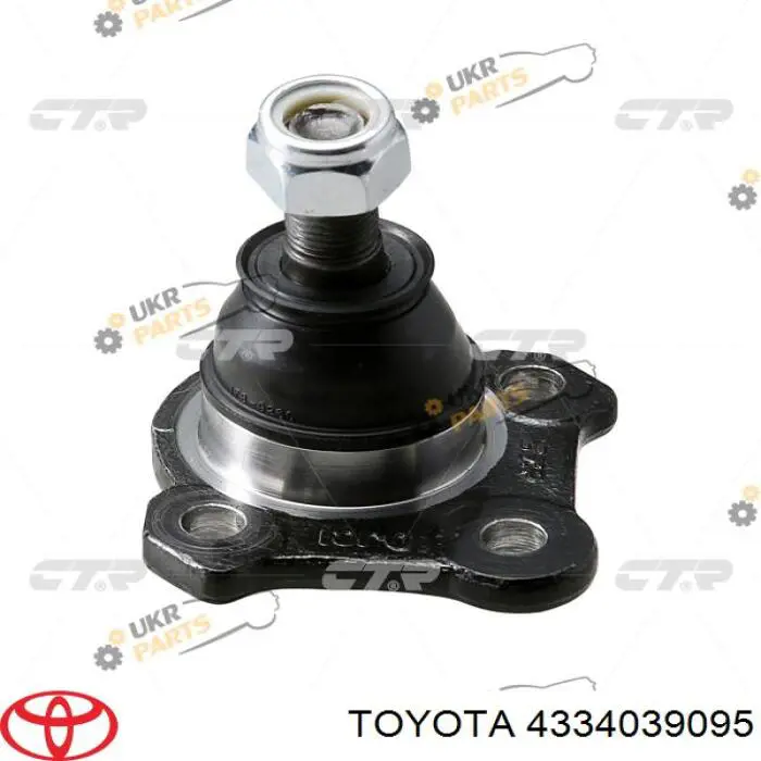 Кульова опора, нижня 4334039095 Toyota