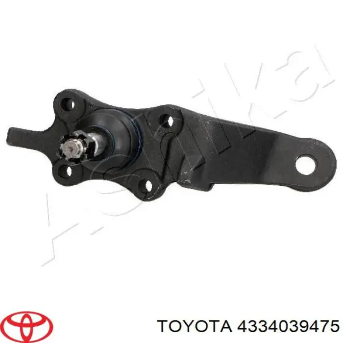 Кульова опора, нижня, ліва Toyota 4334039475 ціна, від 34.07 USD