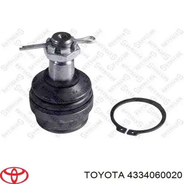 Кульова опора, нижня Toyota 4334060020 ціна, від 18.77 USD
