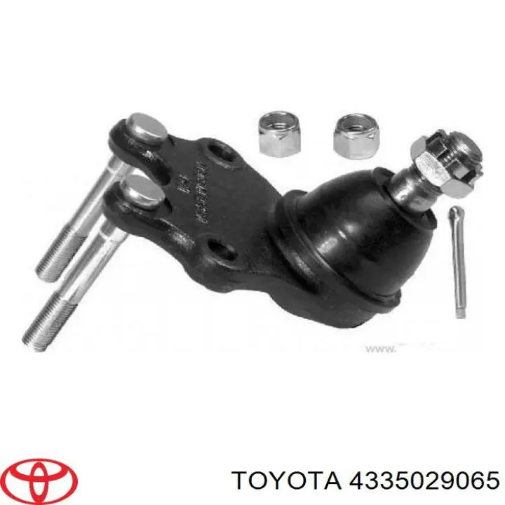 Кульова опора, верхня Toyota 4335029065 ціна, від 15.80 USD