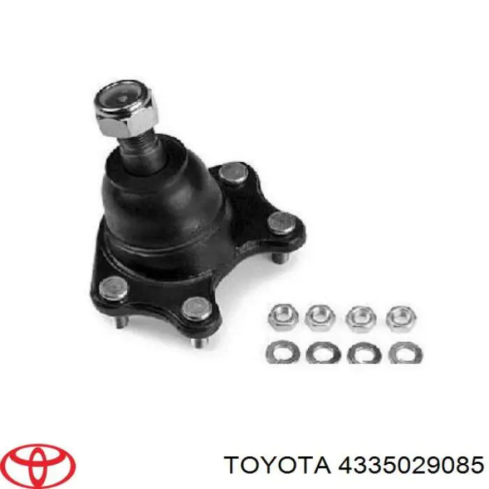 Кульова опора, верхня Toyota 4335029085 ціна, від 11.40 USD