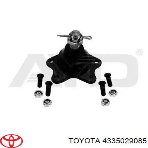 Купити 4335029085 Toyota Кульова опора, верхня
