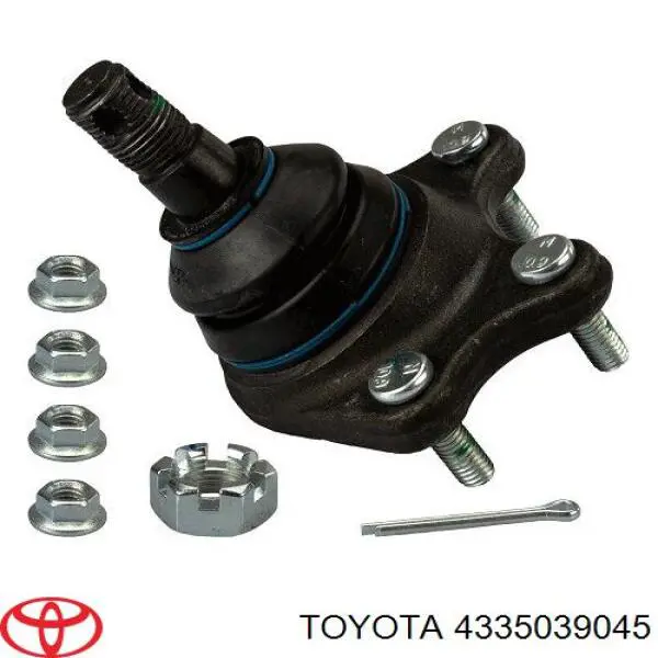 Кульова опора, верхня 4335039045 Toyota