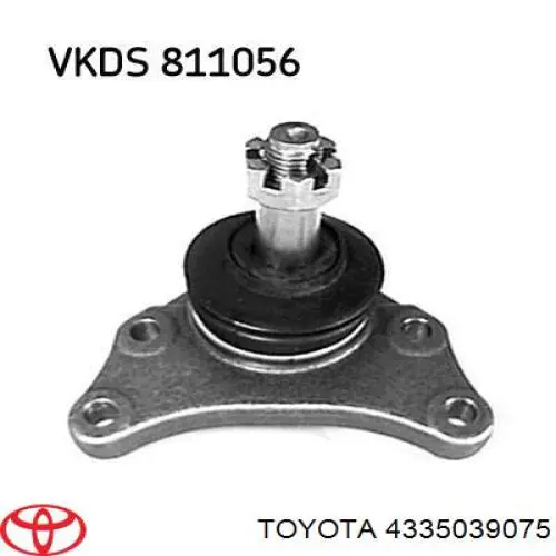 4335039075 Toyota Кульова опора, верхня