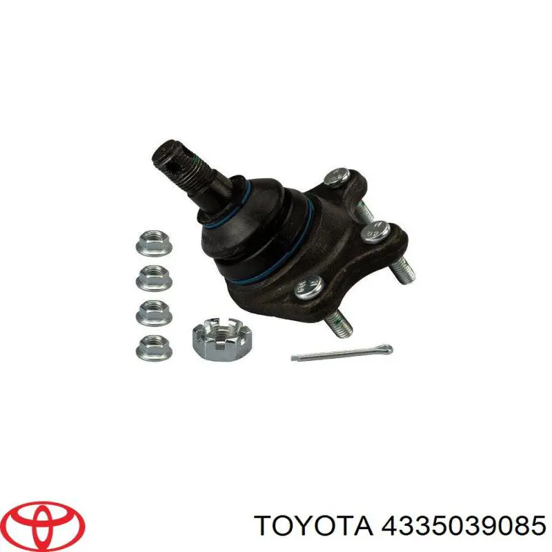 Кульова опора, верхня 4335039085 Toyota
