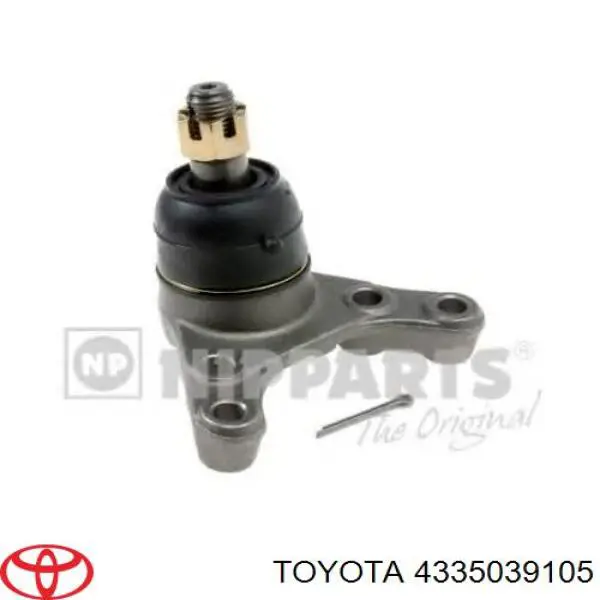 Кульова опора, верхня, права Polcar T1064 ціна, від 43.59 USD