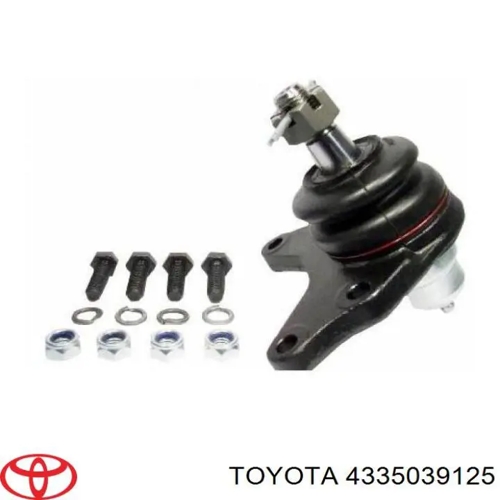 Кульова опора, верхня 4335039125 Toyota