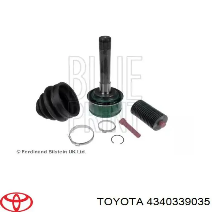 Купити 4340339035 Toyota Граната внутрішня ліва
