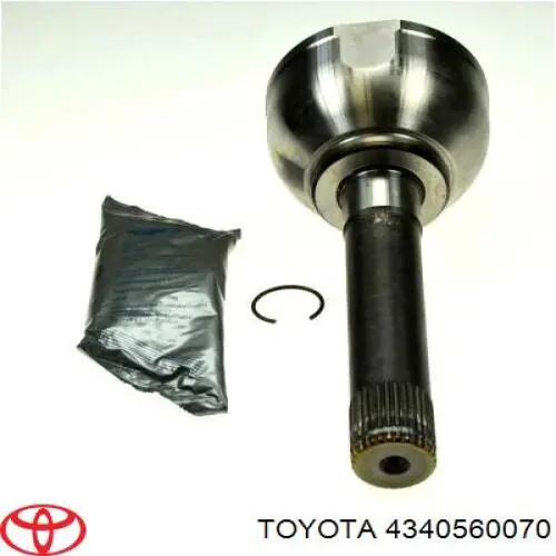 ШРУС зовнішній передній 4340560070 Toyota