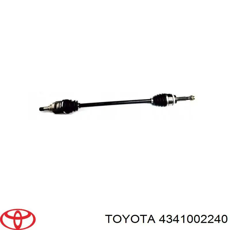 4341002240 Toyota Привід передній правий