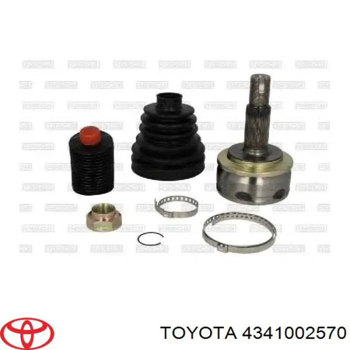 Купити 4341002570 Toyota Піввісь права