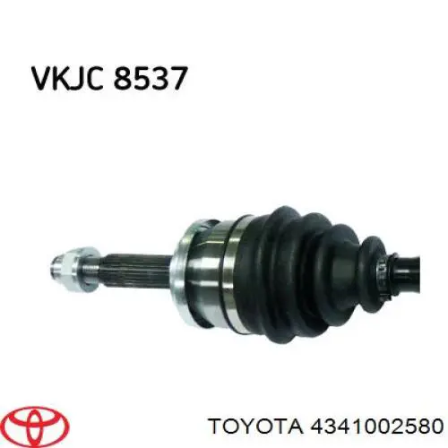  Піввісь права Toyota Auris 