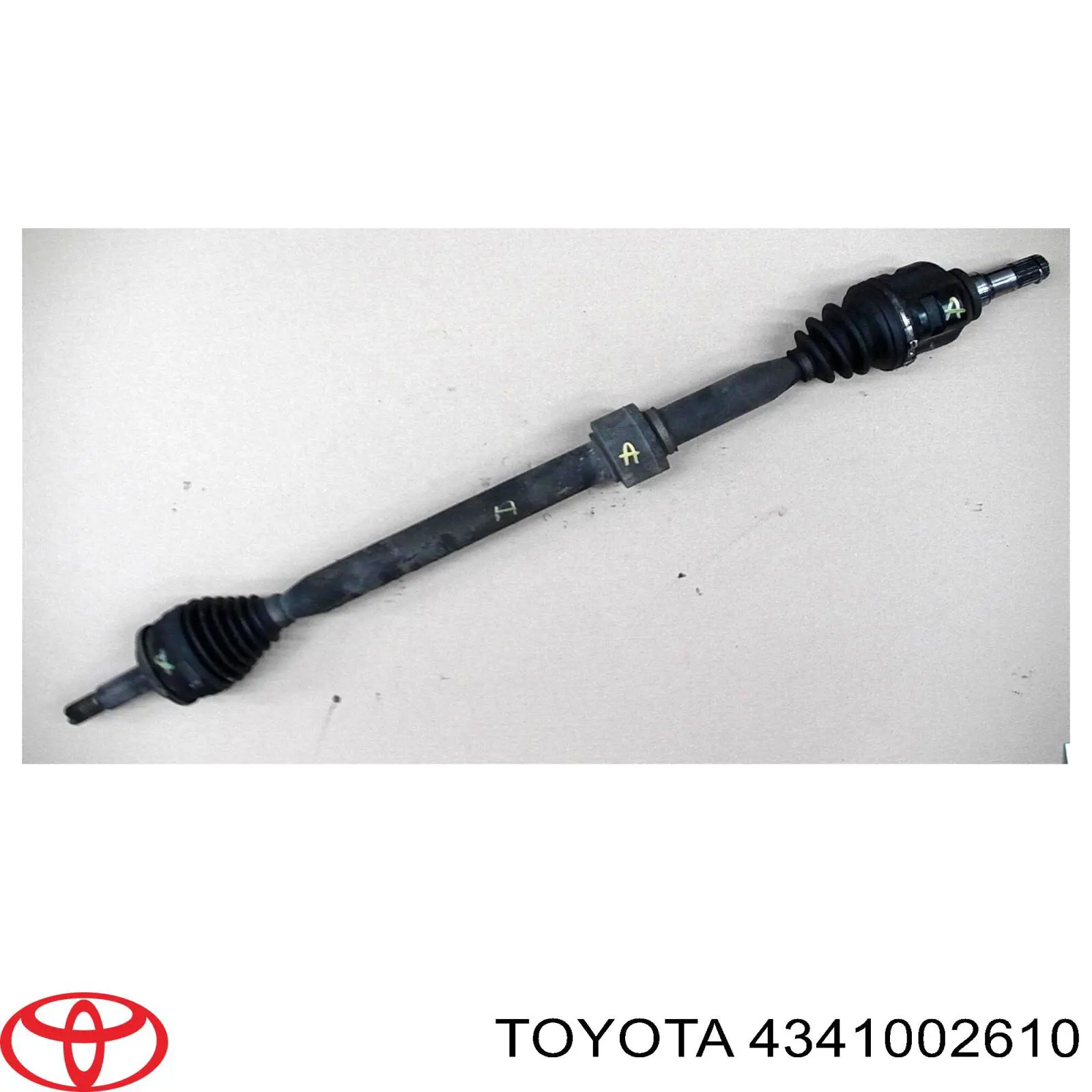 4341002610 Toyota Привід передній правий