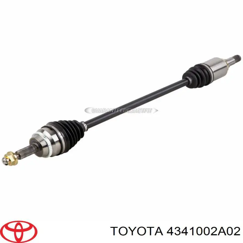 Піввісь передня, права Toyota 4341002A02 ціна, від 60.60 USD