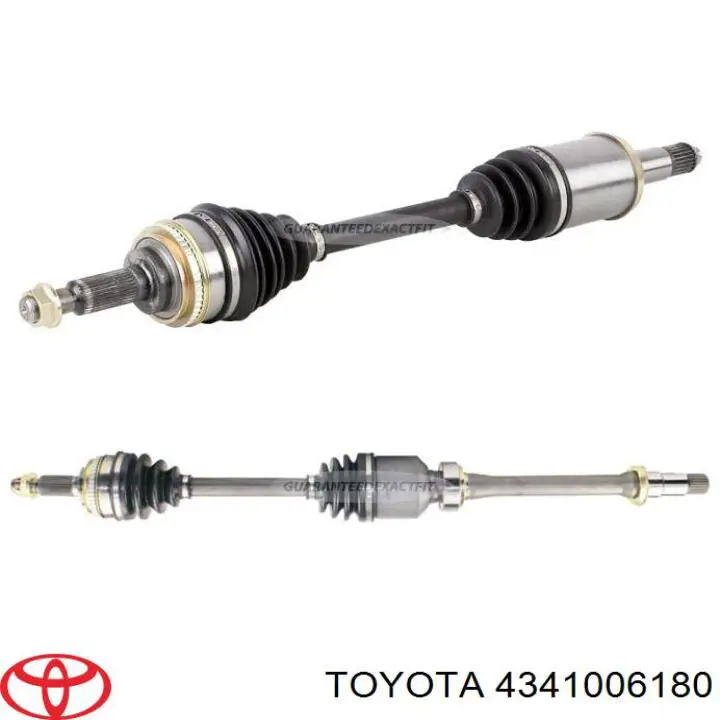 4341006180 Toyota Привід передній правий