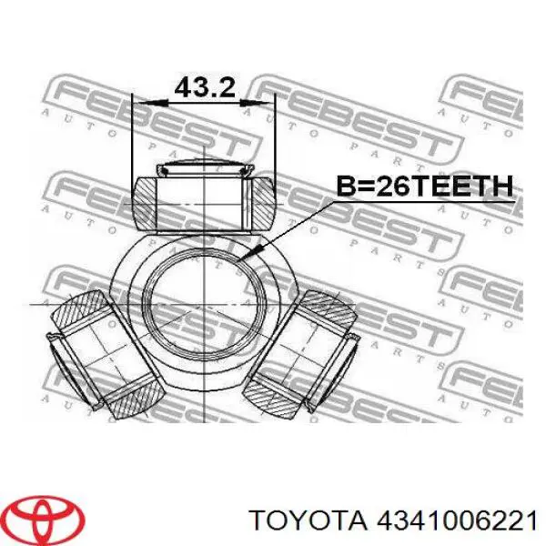 Піввісь (привід) передня, права Toyota Solara (V3) (Тойота Solara)