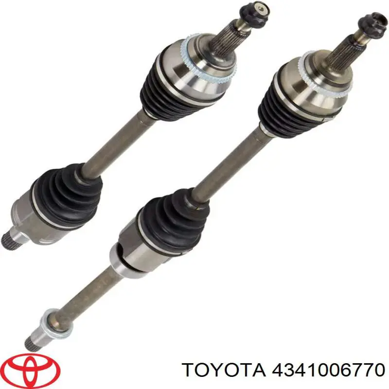 Купити 434100T010 Toyota Піввісь права