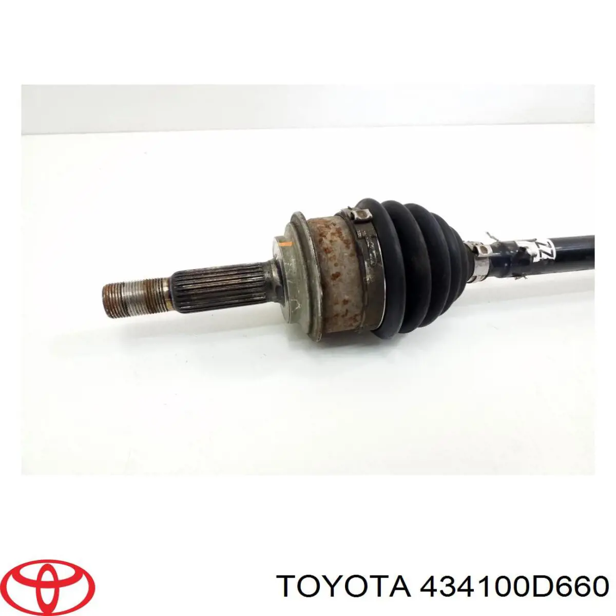 434100D660 Toyota Привід передній правий