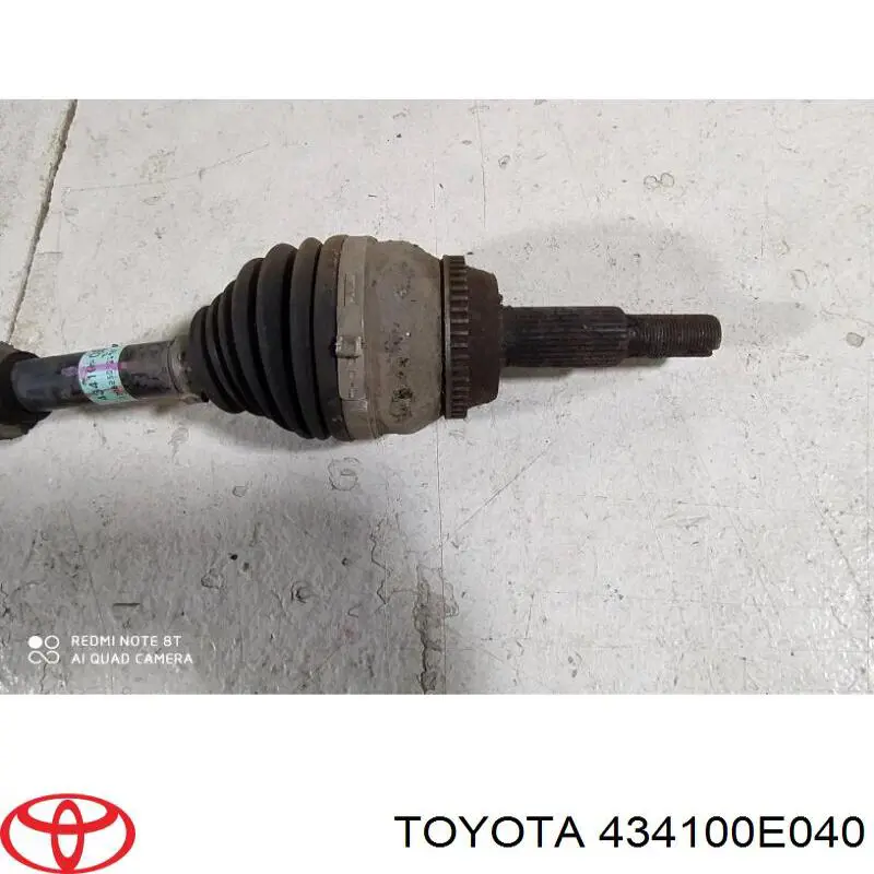 434100E040 Toyota Привід передній правий