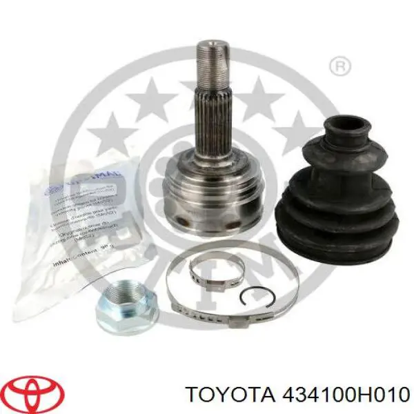 Купити 434100H010 Toyota Піввісь права