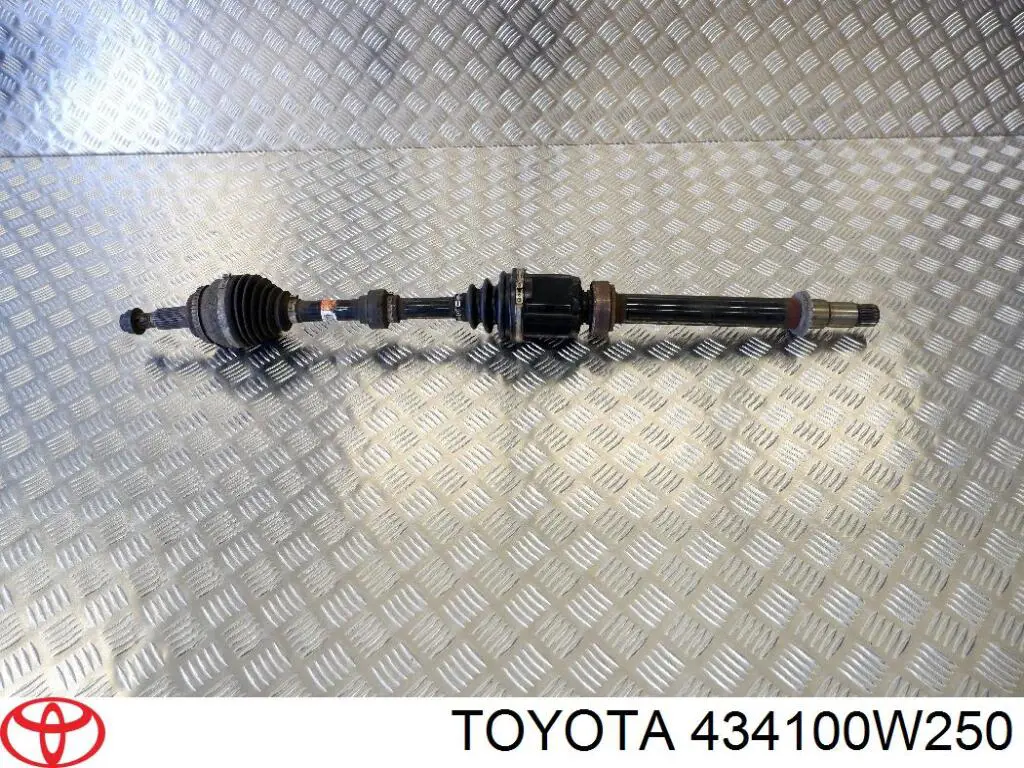 Піввісь передня, права Toyota 434100W250 ціна, від 84.65 USD