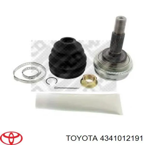 ШРУС зовнішній передній 4341012191 Toyota