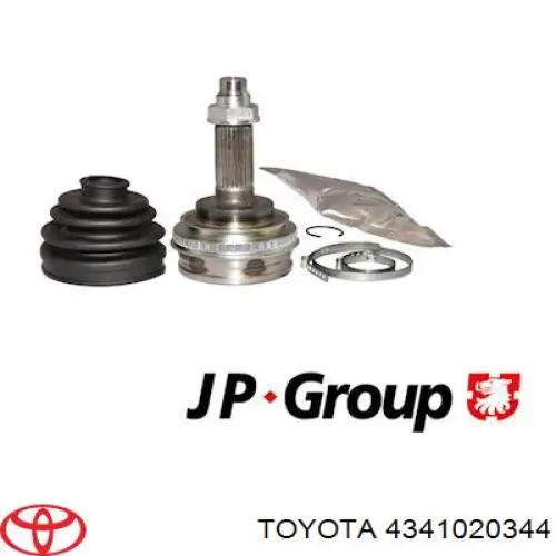 ШРУС зовнішній передній 4341020344 Toyota