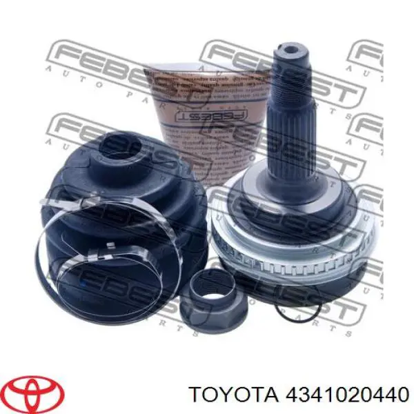 Купити 4341020440 Toyota Піввісь права