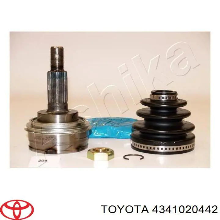  Піввісь права Toyota Carina 2