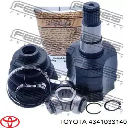 Купити 4341033140 Toyota Піввісь права