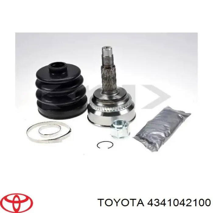 4341042100 Toyota Привід передній правий
