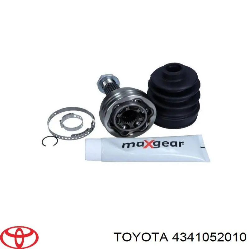 Піввісь передня, права Toyota 4341052010 ціна, від 103.39 USD