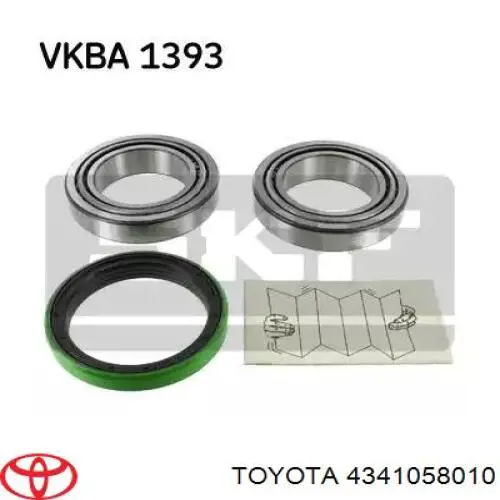 Купити 4341058010 Toyota Піввісь права