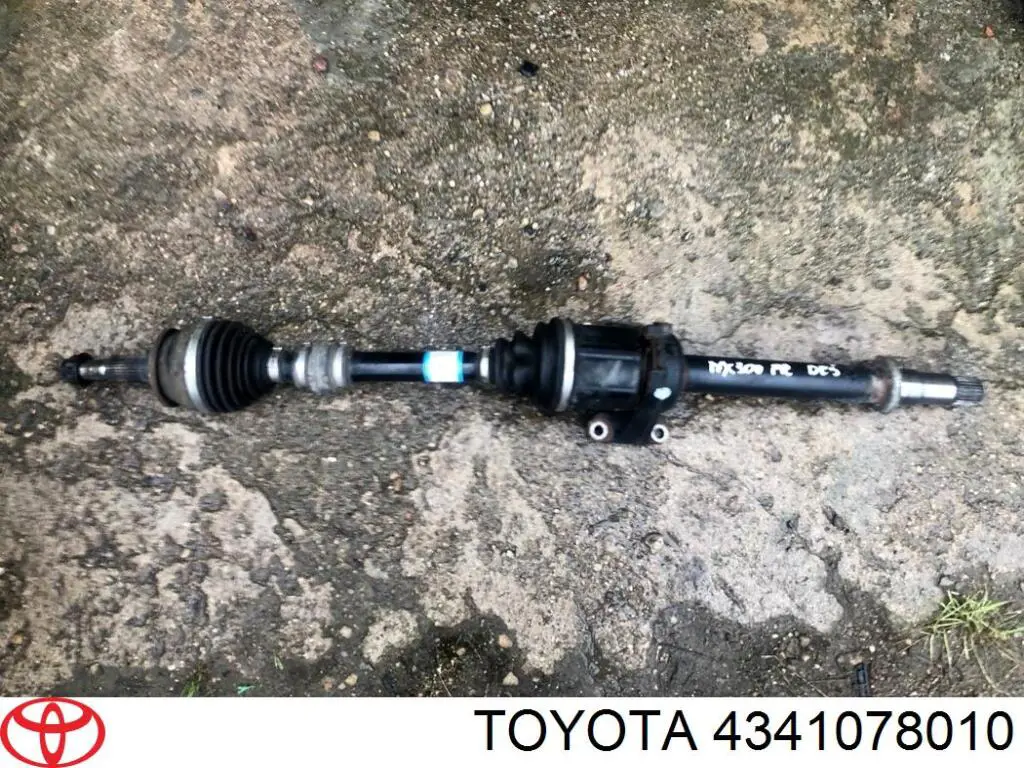 Піввісь передня, права Toyota 4341078010 ціна, від 128.86 USD