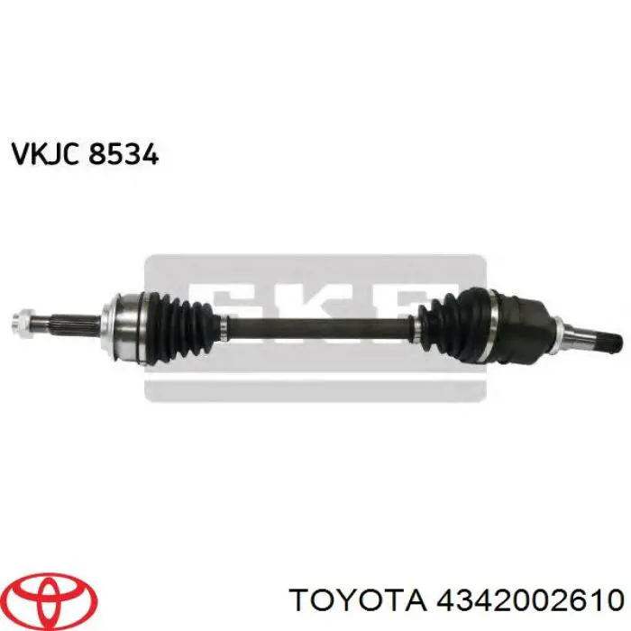 Привід передній лівий BGA DS7607L ціна, від 74.44 USD
