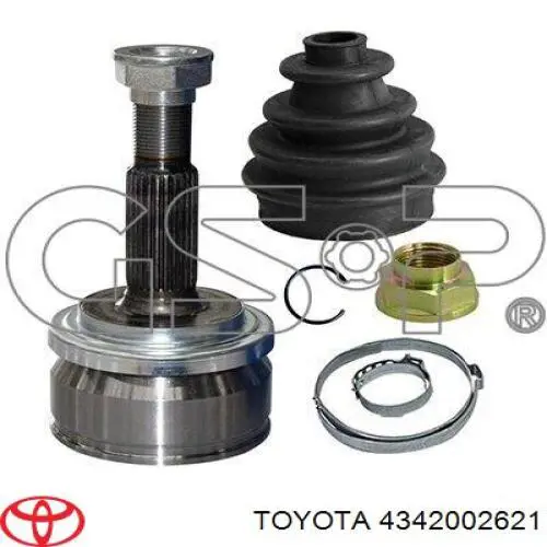 Привід передній лівий Toyota 4342002621 ціна, від 63.34 USD