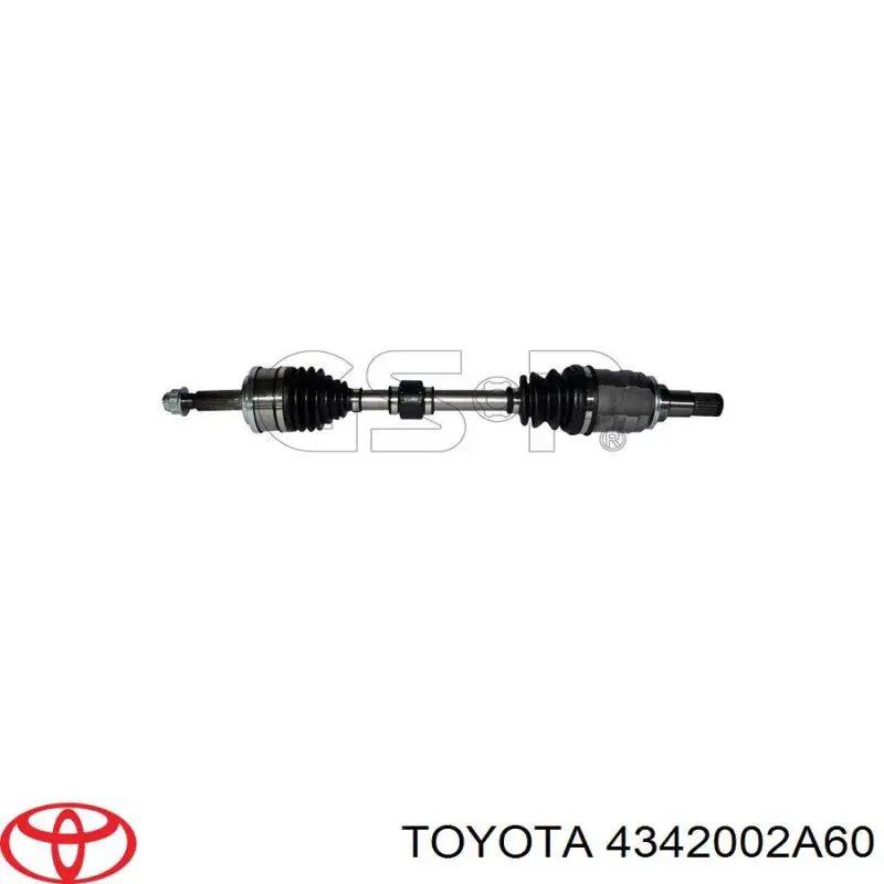 4342002A60 Toyota Привід лівий