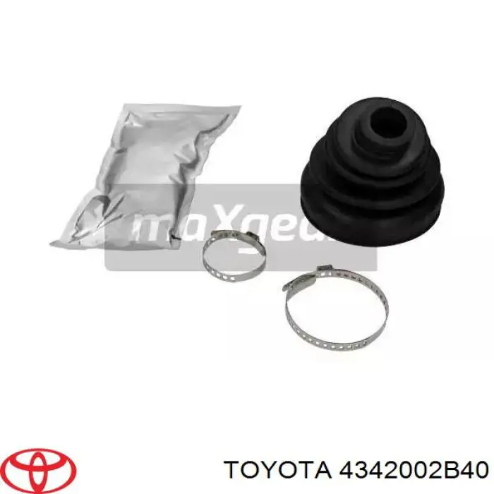 4342002B40 Toyota Привід лівий