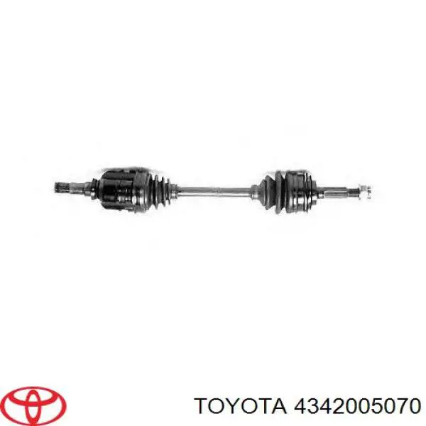 Привід передній лівий Toyota 4342005070 ціна, від 498.01 USD