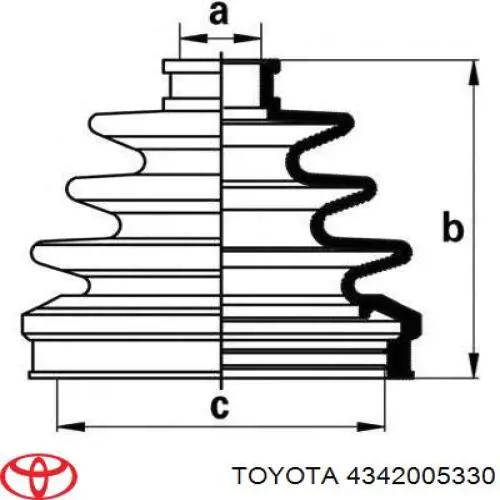  4342005330 Toyota