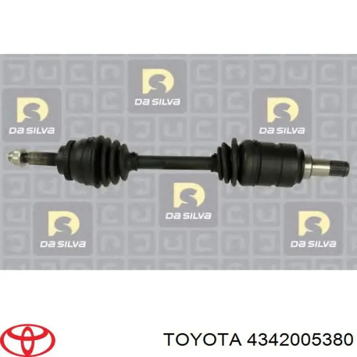 Купити 4342005380 Toyota Ліва піввісь