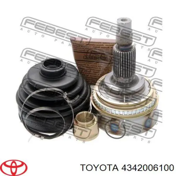 ШРУС зовнішній передній 4342006100 Toyota