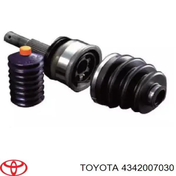 Купити 434200608084 Toyota Ліва піввісь