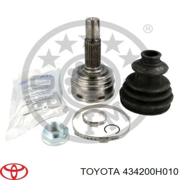 434200H010 Toyota Привід лівий