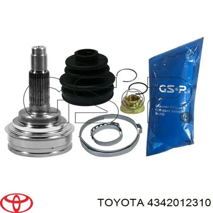 Привід передній лівий Toyota 4342012310 ціна, від 87.02 USD
