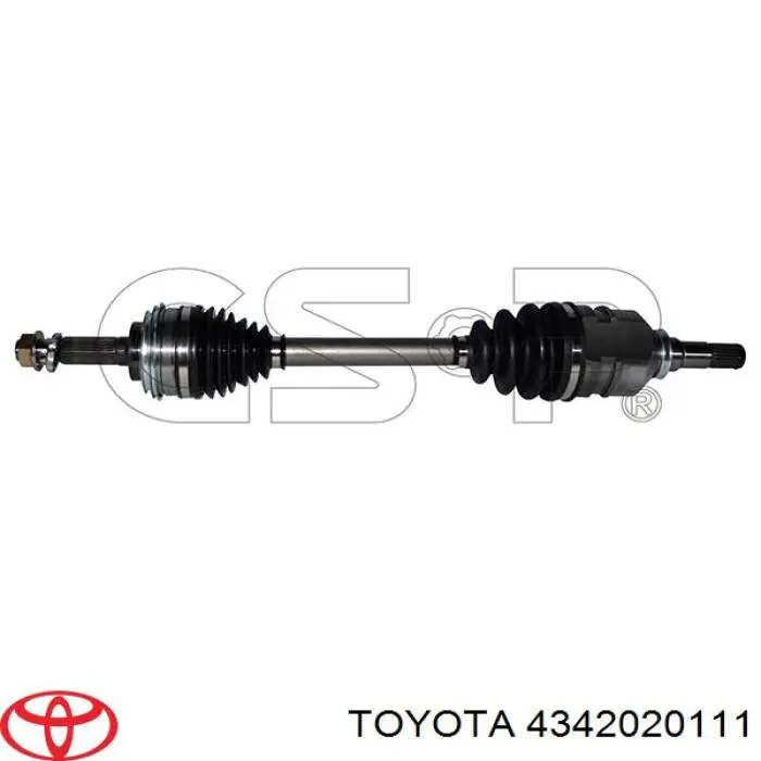 ШРУС зовнішній передній 4342020111 Toyota